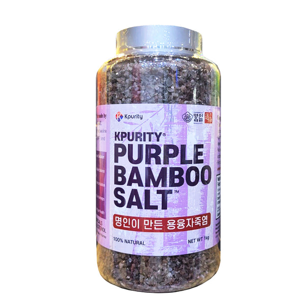 Artisan Yongyung Purple Bamboo Salt 1Kg (Crystal)/용융자죽염(고체)