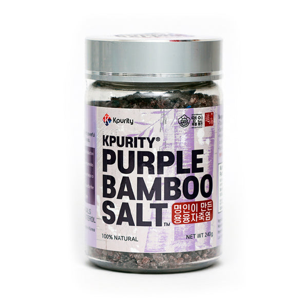 Artisan Yongyung Purple Bamboo Salt 240g (Crystal)/ 용융자죽염(고체)