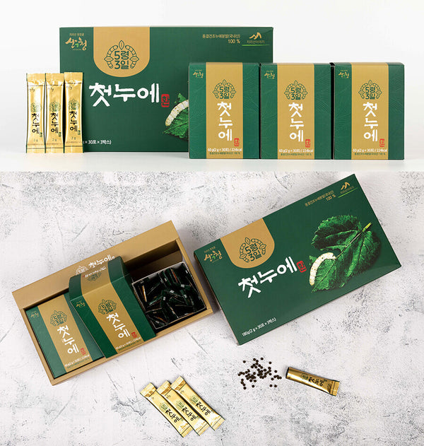 5령3일 첫누에환 2g 90포