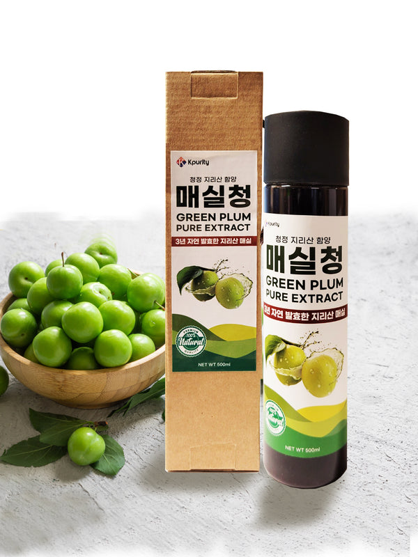 3년 자연 발효한 청정 지리산 함양 매실청, 500 ml