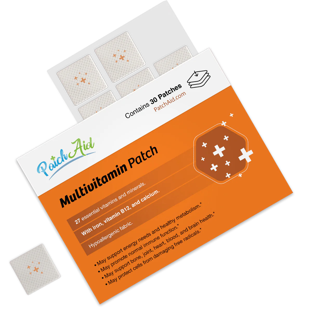 Multivitamin Plus Topical Vitamin Patch (2Pack x 30 Paches) – K Healing