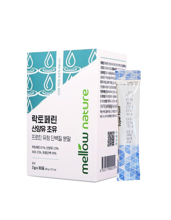 프리미엄 락토페린 산양유 초유- 프로틴 유청 단백질 분말 (간편한 스틱형 3g x 30포)