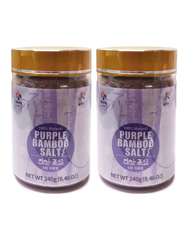 [25% OFF] 2 Boxes Purple Bamboo Salt 240g (Crystal)