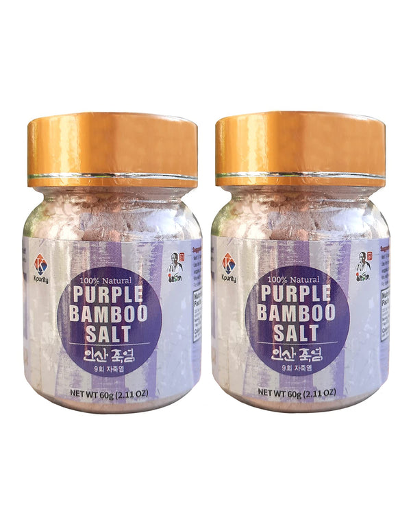 [25% Off] 2Boxes Purple Bamboo Salt 60g (Powder)