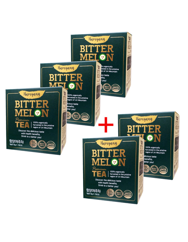 [3+2] 5 Pack of Hamyang 100% Organic Premium Bitter Melon Tea