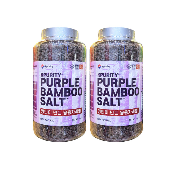 Artisan Yongyung Purple Bamboo Salt 1Kg (Crystal)/용융자죽염(고체)