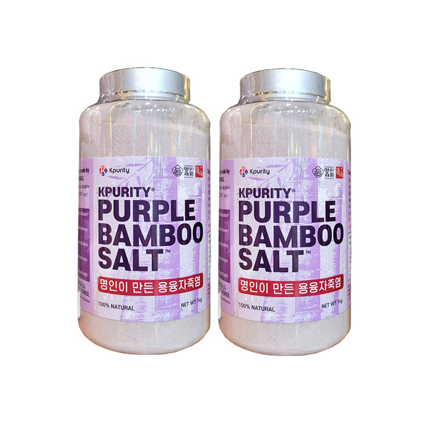 Artisan Yongyung Purple Bamboo Salt 1Kg (Powder)/ 용융자죽염(분말)