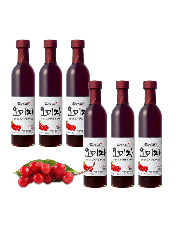 [3+3] 6 Bottles Omija Schisandra Liquid Extract (300ml)