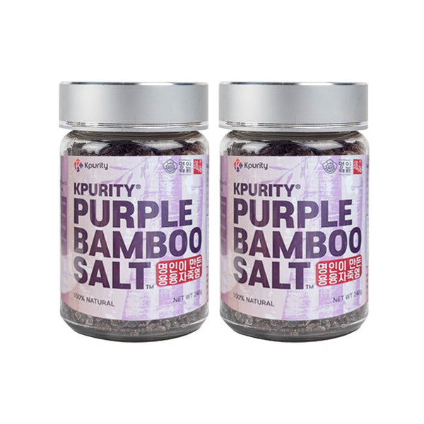 Artisan Yongyung Purple Bamboo Salt 240g (Crystal)/ 용융자죽염(고체)