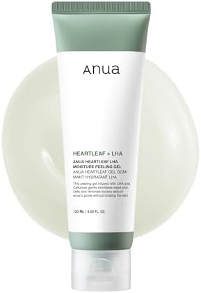 ANUA Heartleaf LHA Exfoliating Gel – Gentle Moisture Peel for Clear, Glowing Skin (120ml)