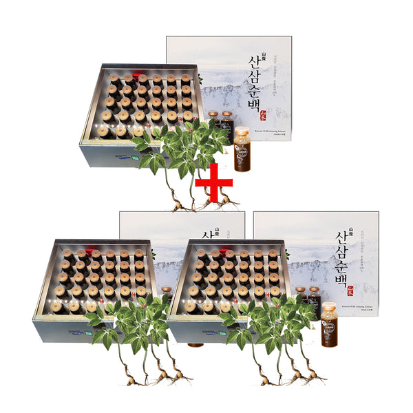 [1+2] 산삼순백 산양삼 7년근 추출액 100% - 이 선물에는 마더스 데이 선물이 적용되지 않습니다.