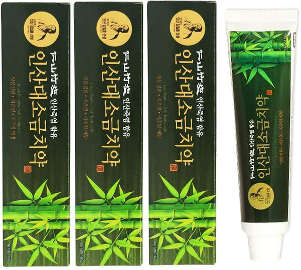 3 Pack Bamboo Salt Toothpaste