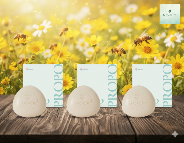 Propolis Soap 100g ( 3 PACKS) – Natural Cleansing Bar with Korean Propolis Extract