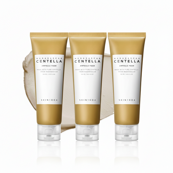 SKIN1004 Madagascar Centella Ampoule Foam Cleanser (3 Packs)