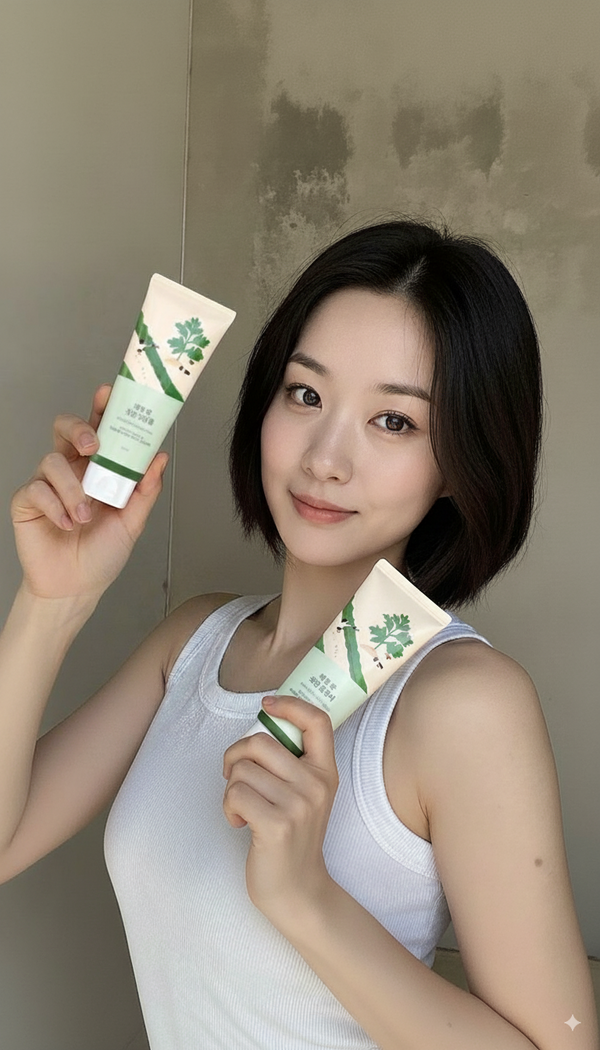 ROUND LAB  Mugwort Calming Cleanser (5.07 fl.oz)