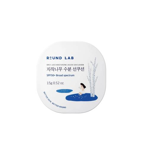 ROUND LAB   Birch Juice Moisturizing UVLOCK Sun Cushion SPF 50