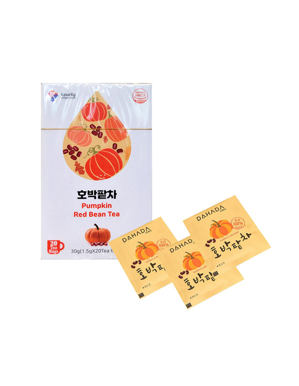Pumpkin & Red Bean Tea Herbal Hot or Cold Hygienic Tea