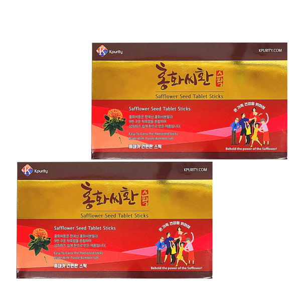 2 BOXES Safflower Seed Tablet Stick 3g (90ea)