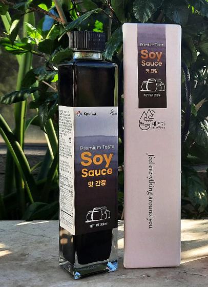 Premium Taste Soy Sauce with No Additives, No Chemical Seasonings, Non-GMO, Natural Brewing Healthy Sauce 맛간장